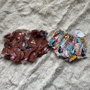 Toddler Girl Skirt and Shorts Bundle